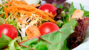 Calico Salad Bowl