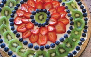 Ott’s Poppy Seed Dessert Pizza