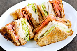 Ott’s Honey Mustard Turkey Club