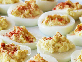 Ott’s Vidalia Onion Deviled Eggs
