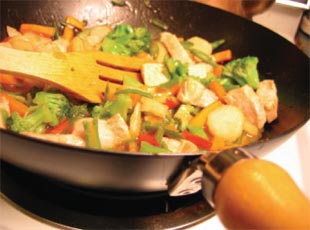 Ott’s Vidalia Onion Chicken Stir Fry