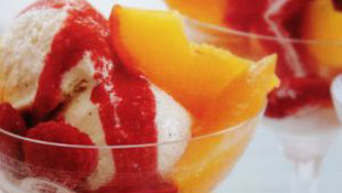 Ott’s Raspberry Yogurt Ice Cream Topping