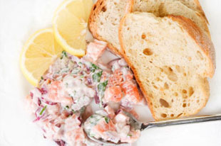 Ott’s Poppy Seed Salmon Salad